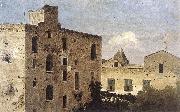 JONES, Thomas Houses in Naples sf oil painting on canvas